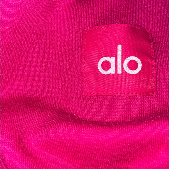 ALO Yoga Cropped Henley Polo Small - Picture 5 of 6